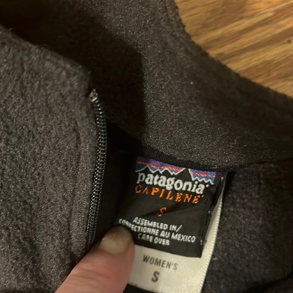 PATAGONIA Capilene fleece 1/4 zip neck pullover base layer top - Picture 2 of 6